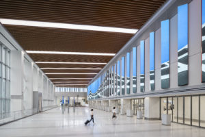 Delta Terminal C at La Guardia Airport by NBBJ | ESI Design. Image © Pavel Bendov.